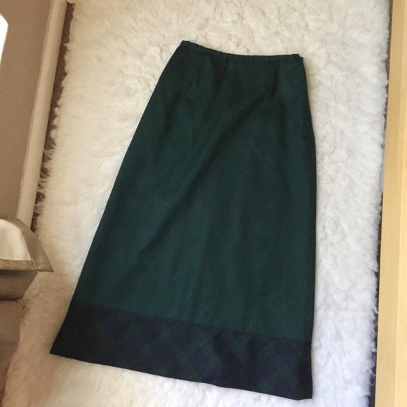 Pendleton Dresses & Skirts - Pendleton 100% Wool Teacup A-Line Flared Midi Skirt Petite 0P 2P 4P XSP SP